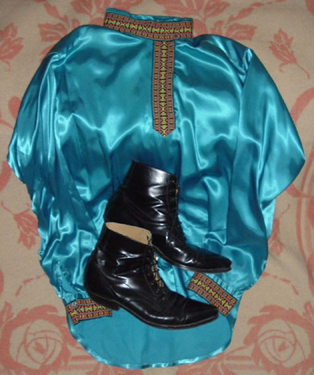 Cossack shirt and boots